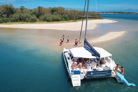Sailing in Paradise